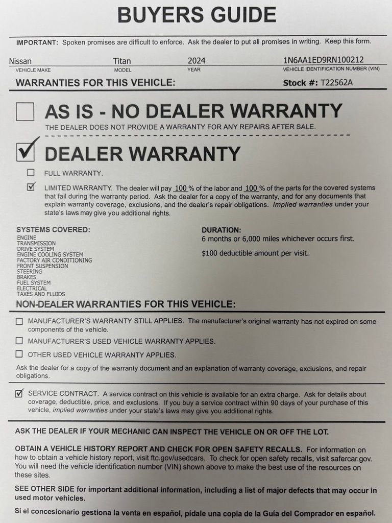 2024 Nissan Titan PRO-4X