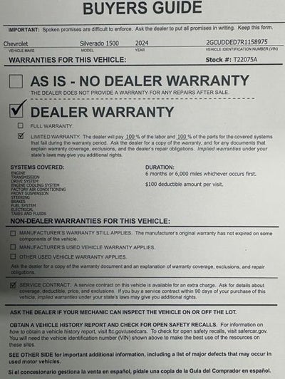 2024 Chevrolet Silverado 1500 LT