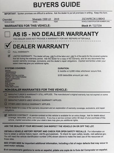2019 Chevrolet Silverado LD LT