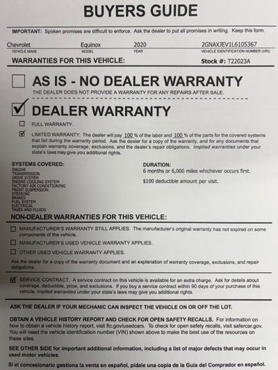 2020 Chevrolet Equinox LT