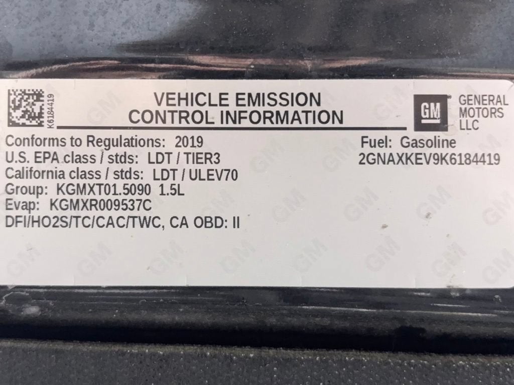2019 Chevrolet Equinox LT