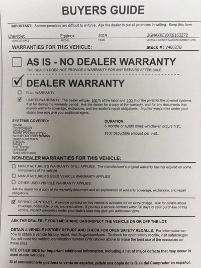 2019 Chevrolet Equinox LT