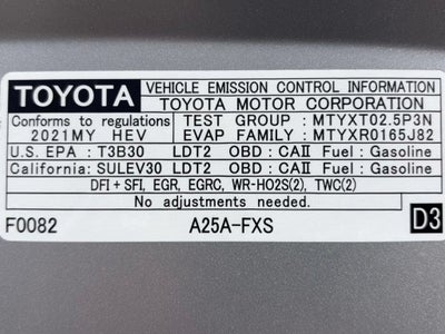 2021 Toyota RAV4 Hybrid XSE