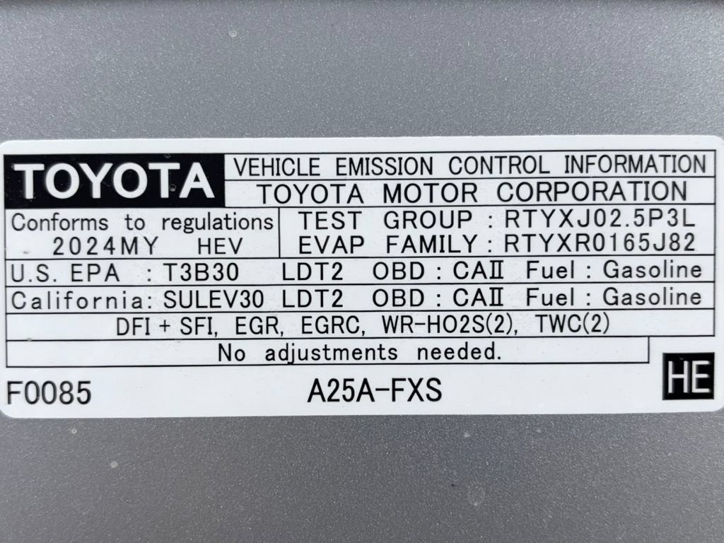 2024 Toyota RAV4 Hybrid LE