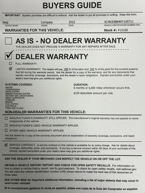 2022 Jeep Compass Latitude