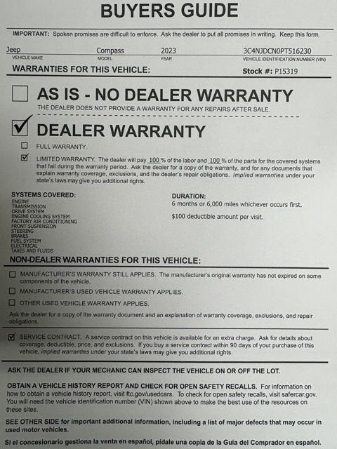 2023 Jeep Compass (RED) Edition