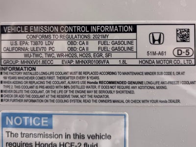 2021 Honda HR-V Sport