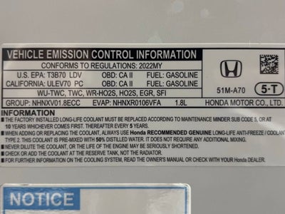2022 Honda HR-V Sport