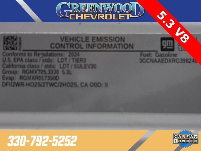 2024 Chevrolet Silverado 1500 WT