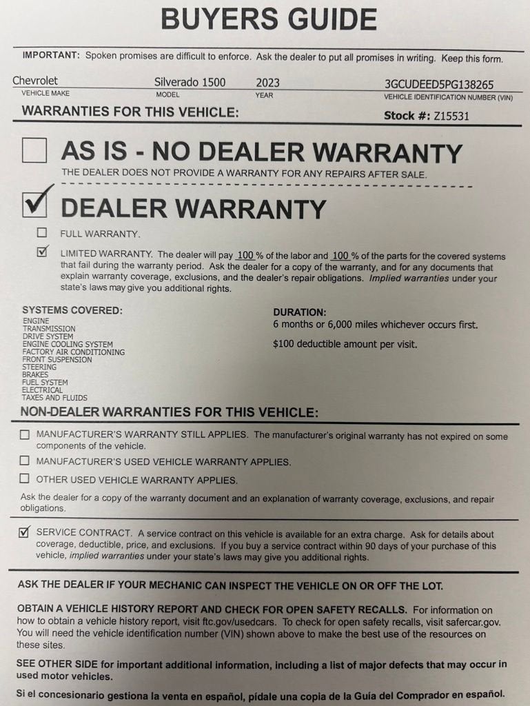 2023 Chevrolet Silverado 1500 RST