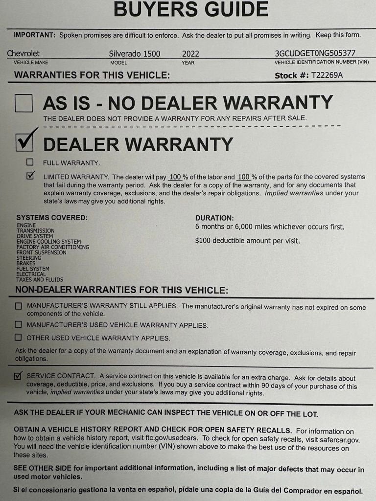2022 Chevrolet Silverado 1500 LTZ