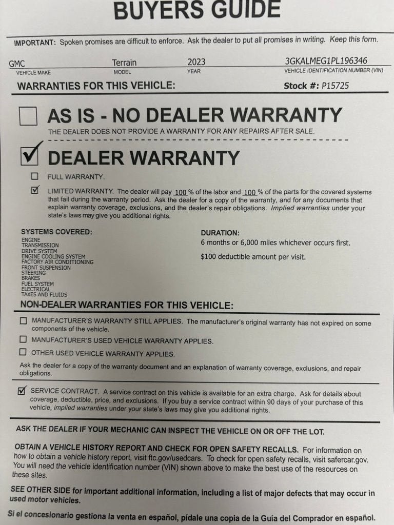 2023 GMC Terrain SLE