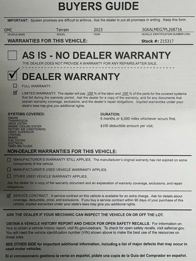 2023 GMC Terrain SLE