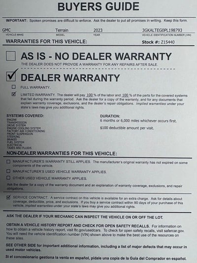 2023 GMC Terrain SLE