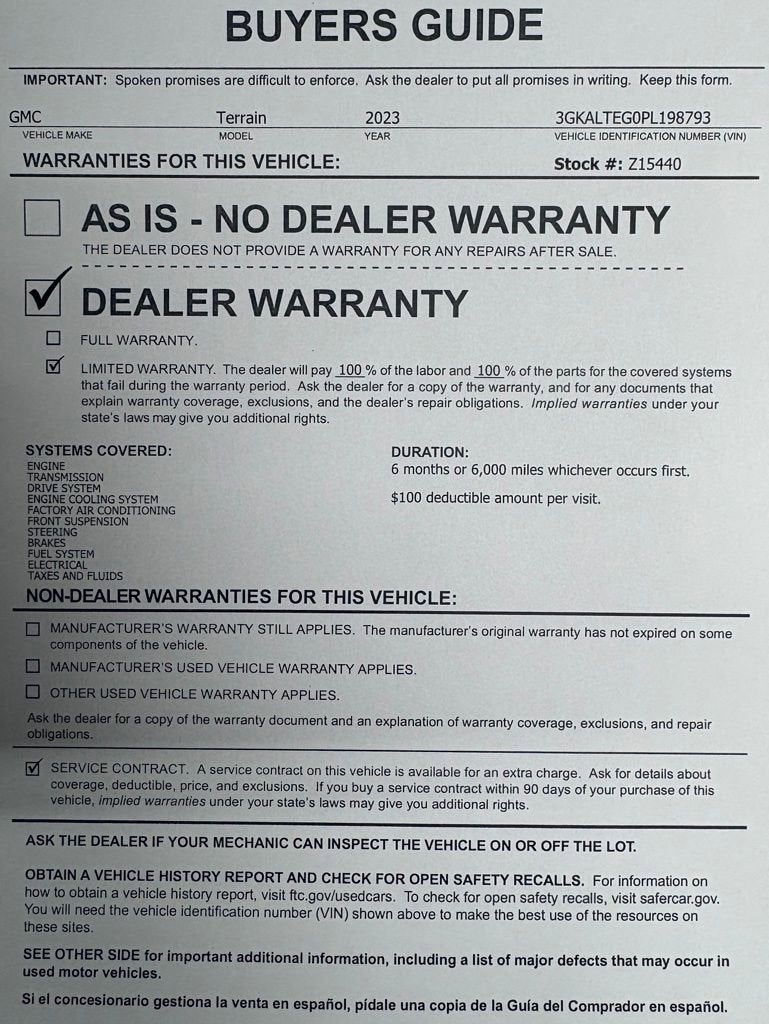 2023 GMC Terrain SLE