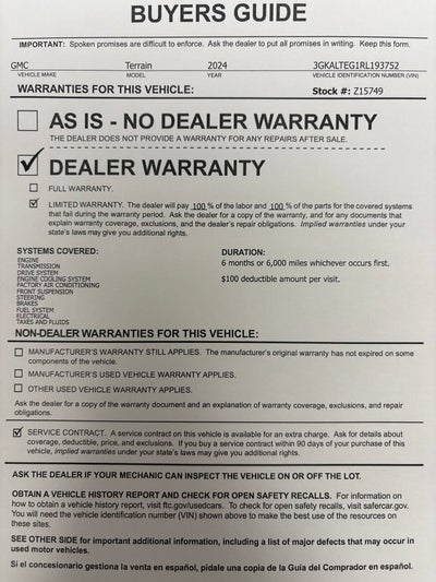 2024 GMC Terrain SLE