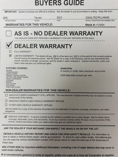 2023 GMC Terrain SLE