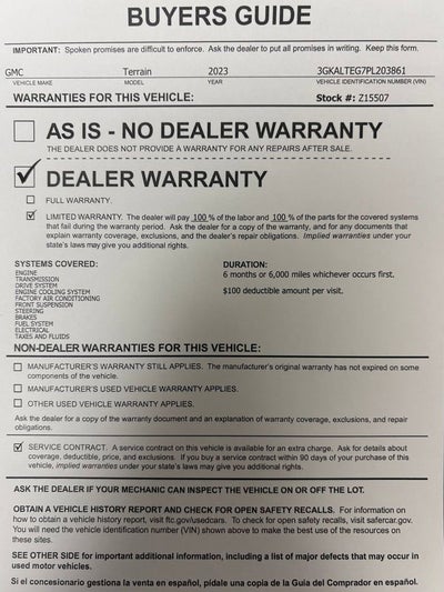 2023 GMC Terrain SLE
