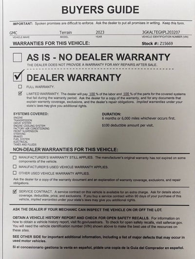 2023 GMC Terrain SLE