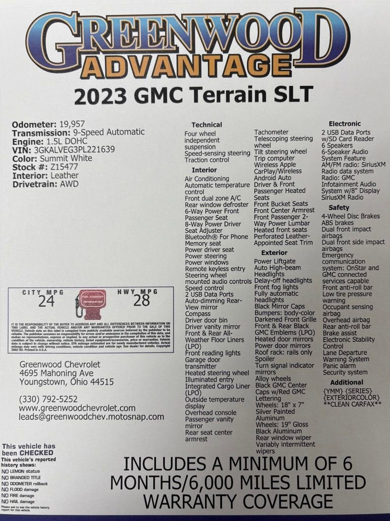 2023 GMC Terrain SLT