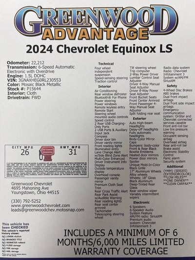 2024 Chevrolet Equinox LS