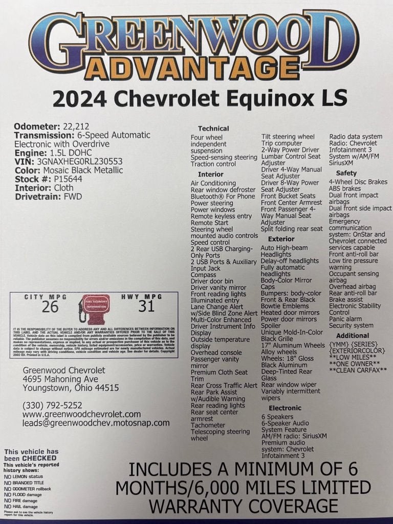 2024 Chevrolet Equinox LS