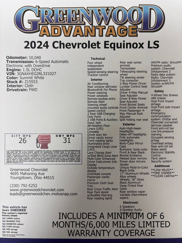 2024 Chevrolet Equinox LS