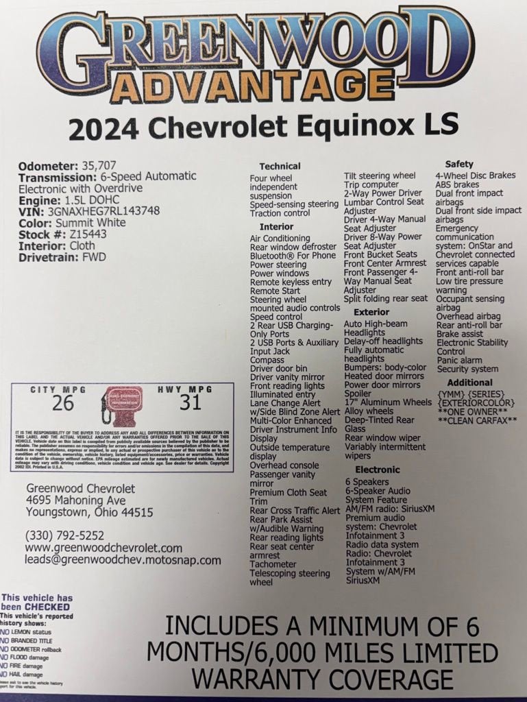 2024 Chevrolet Equinox LS