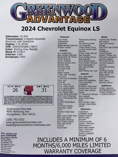 2024 Chevrolet Equinox LS