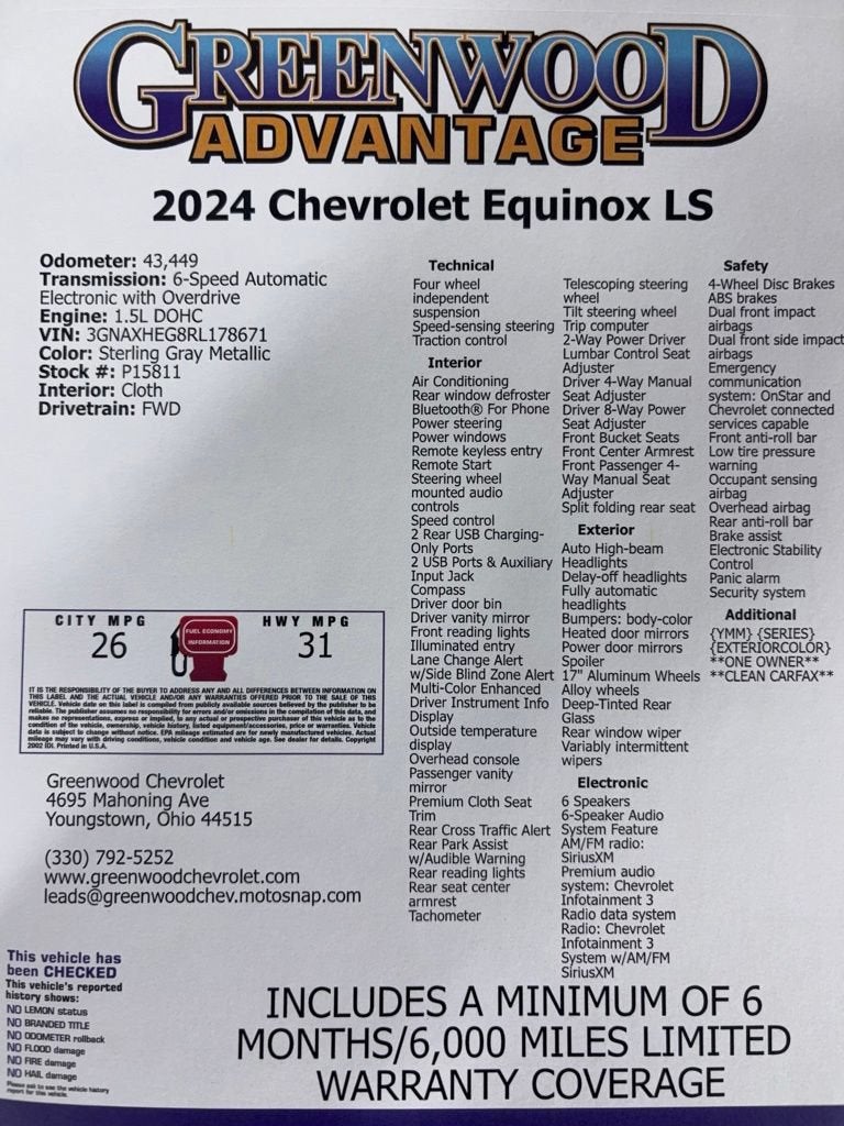 2024 Chevrolet Equinox LS
