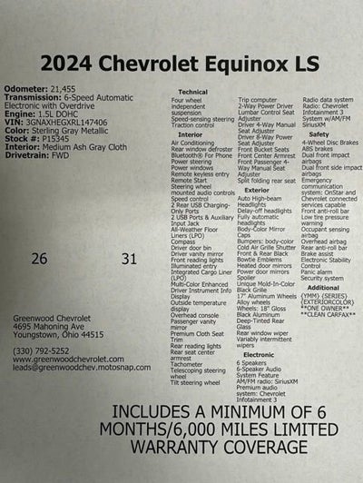2024 Chevrolet Equinox LS