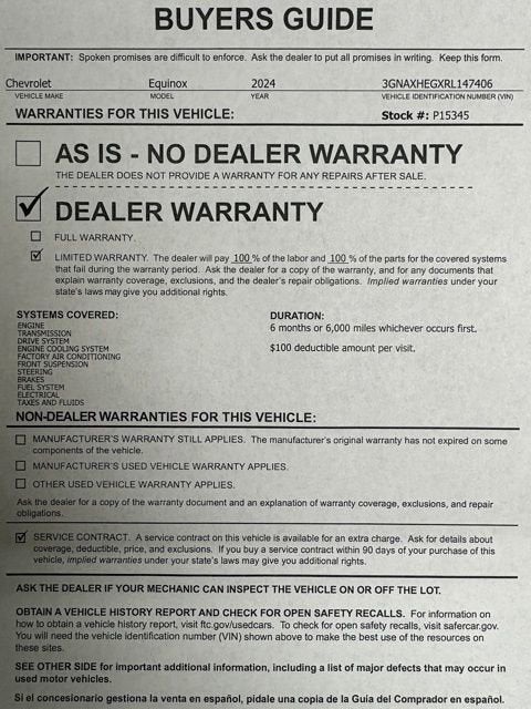 2024 Chevrolet Equinox LS