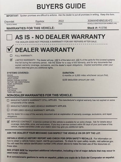 2022 Chevrolet Equinox LS