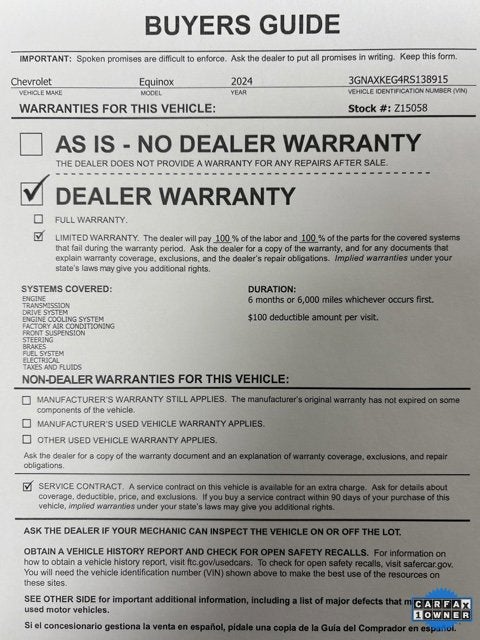 2024 Chevrolet Equinox LT