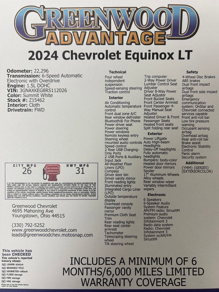 2024 Chevrolet Equinox LT