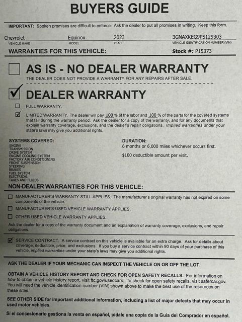 2023 Chevrolet Equinox LT