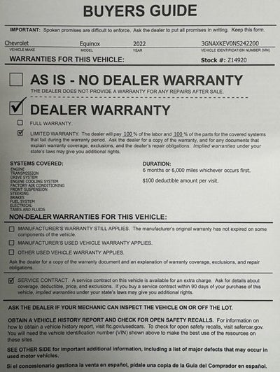 2022 Chevrolet Equinox LT