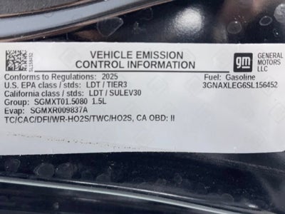 2025 Chevrolet Equinox RS