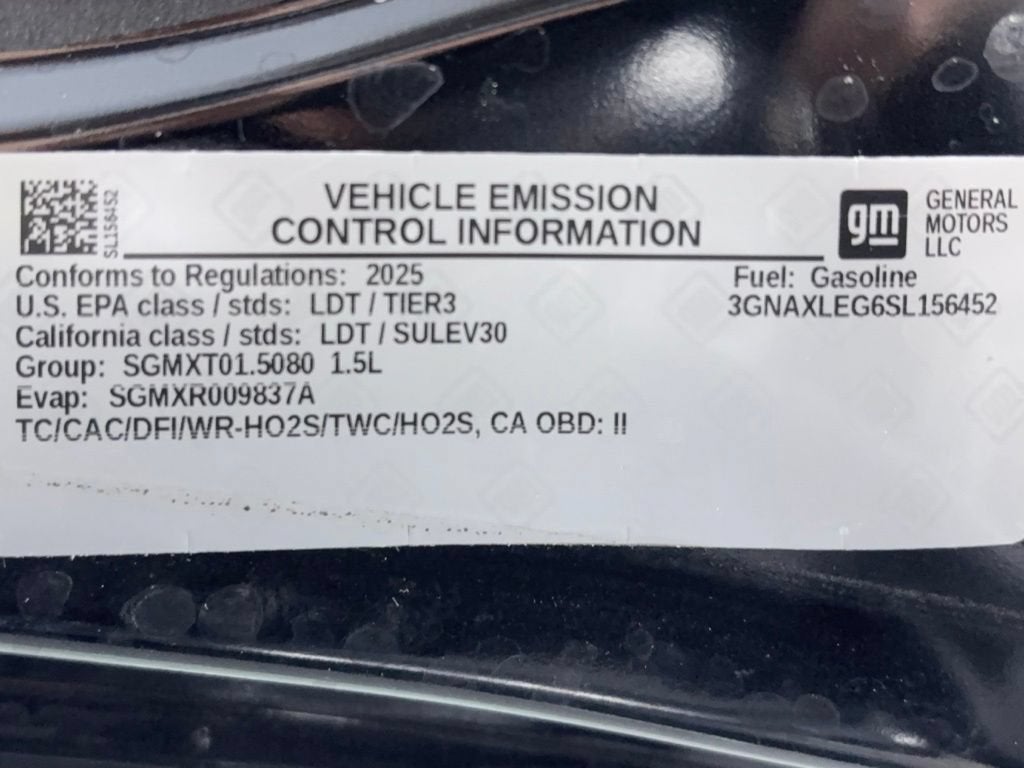 2025 Chevrolet Equinox RS