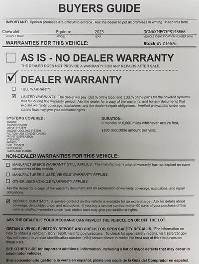 2023 Chevrolet Equinox RS