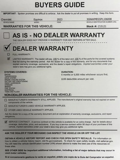 2023 Chevrolet Equinox RS