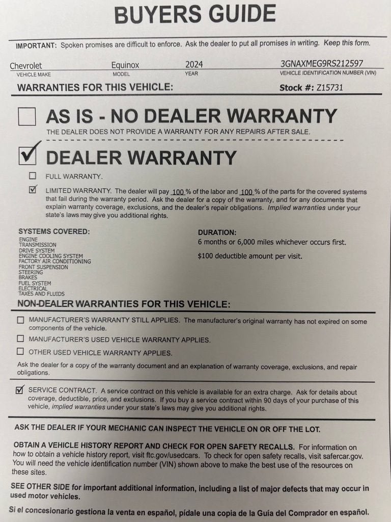 2024 Chevrolet Equinox RS