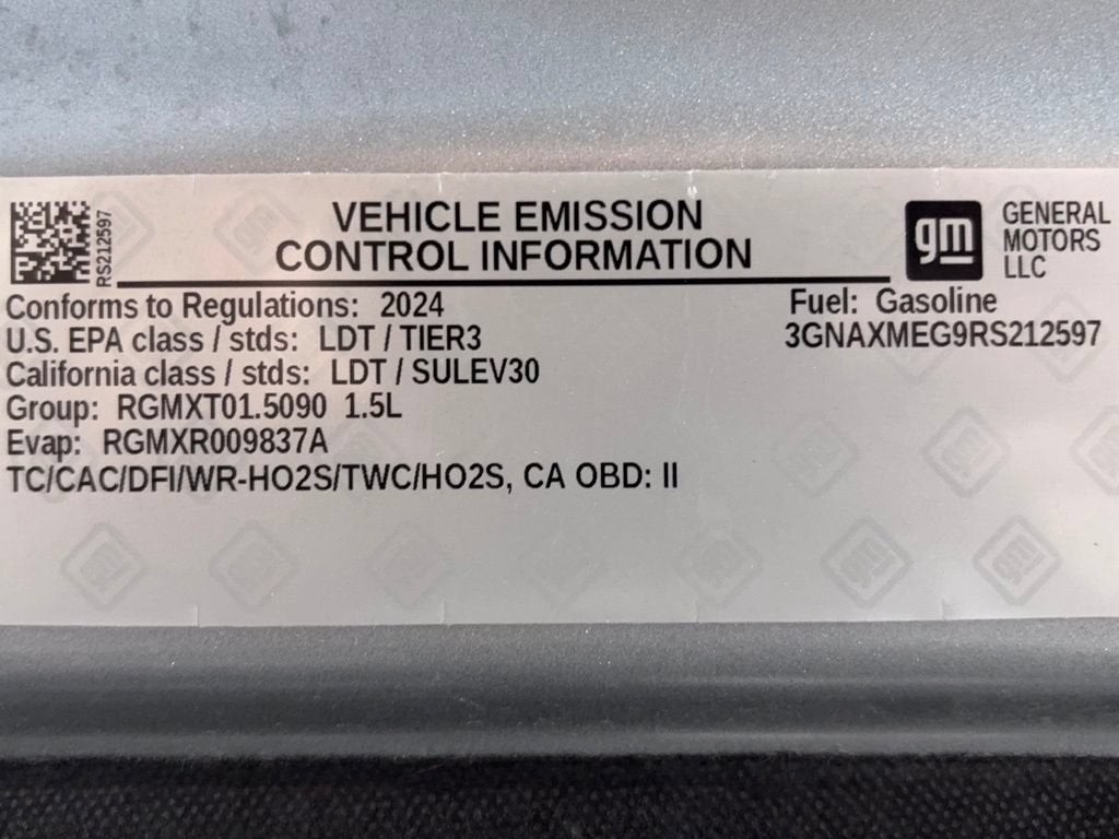 2024 Chevrolet Equinox RS