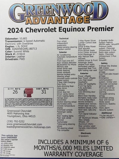 2024 Chevrolet Equinox Premier