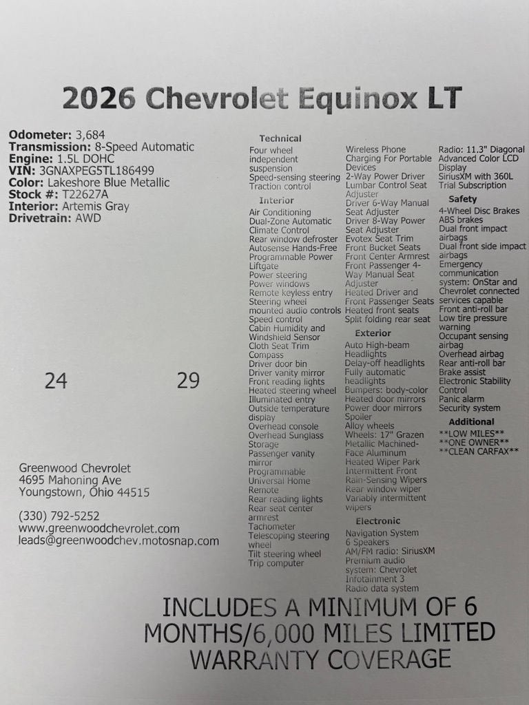 2026 Chevrolet Equinox LT