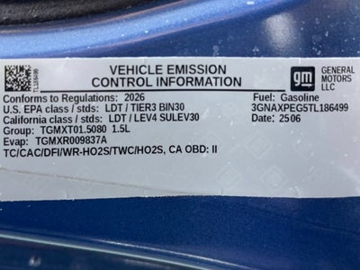 2026 Chevrolet Equinox LT