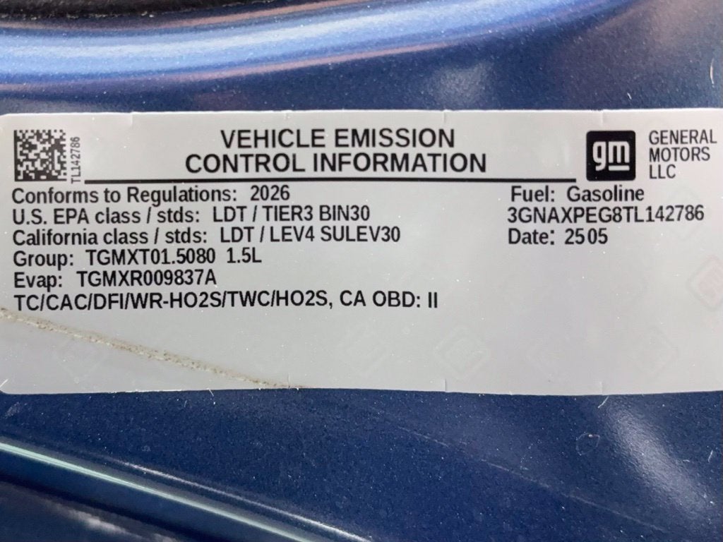 2026 Chevrolet Equinox LT