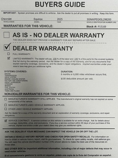 2025 Chevrolet Equinox LT