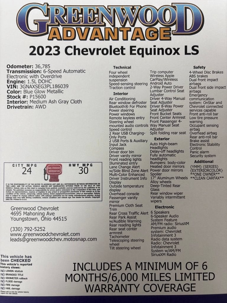 2023 Chevrolet Equinox LS