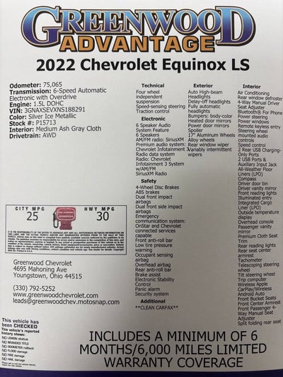 2022 Chevrolet Equinox LS